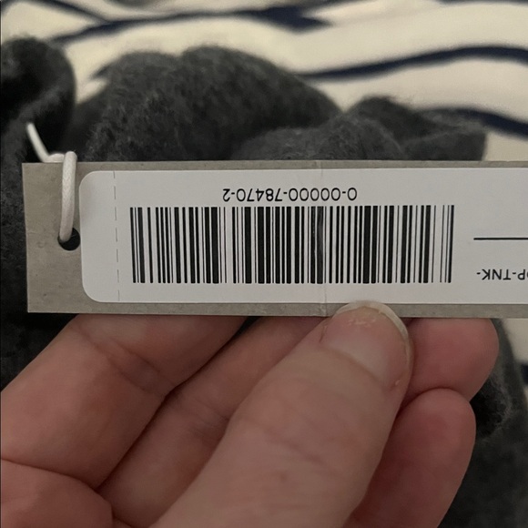 Everlane Charcoal Knit Crop Top - Picture 6 of 6